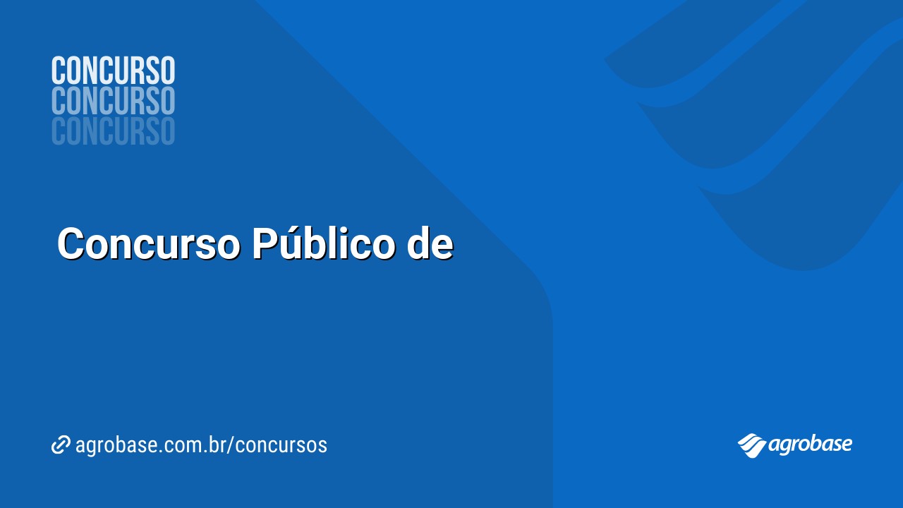 Concurso Público de