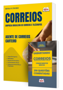 Comprar: Combo - Agente de Correios - Carteiro (Apostila + Questões Comentadas)