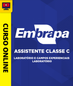 Comprar: Curso Embrapa - Assistente Classe C - Laboratório e Campos Experienciais - Laboratório