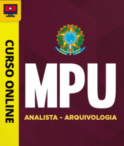 Comprar: Curso MPU - Analista - Arquivologia