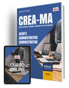 Comprar: Apostila CREA-MA 2025 - Agente Administrativo - Administrativa