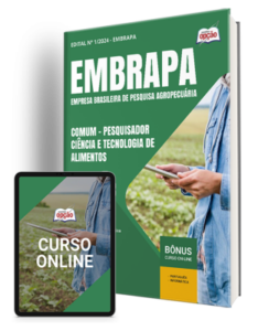 Comprar: Apostila EMBRAPA 2024 - Comum - Pesquisador - Ciência e Tecnologia de Alimentos - Área 1