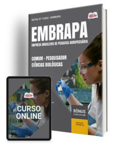 Comprar: Apostila EMBRAPA 2024 - Comum - Pesquisador - Ciências Biológicas - Área 4