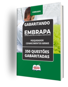 Comprar: Caderno Embrapa - Pesquisador - Conhecimentos Gerais - 350 Questões gabaritadas