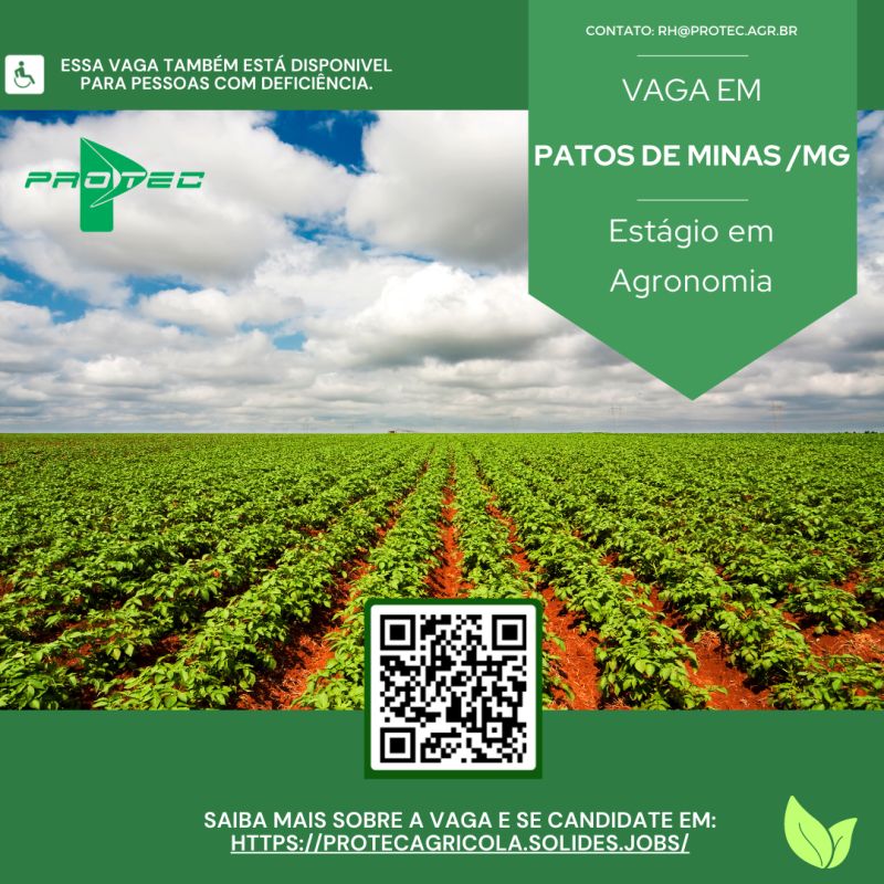 Estagiário(a) agronomia – Patos de Minas/MG