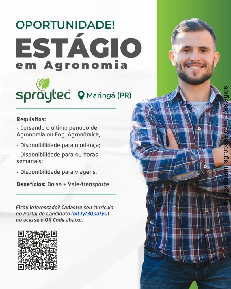 Estagiário em agronomia – Maringá/PR