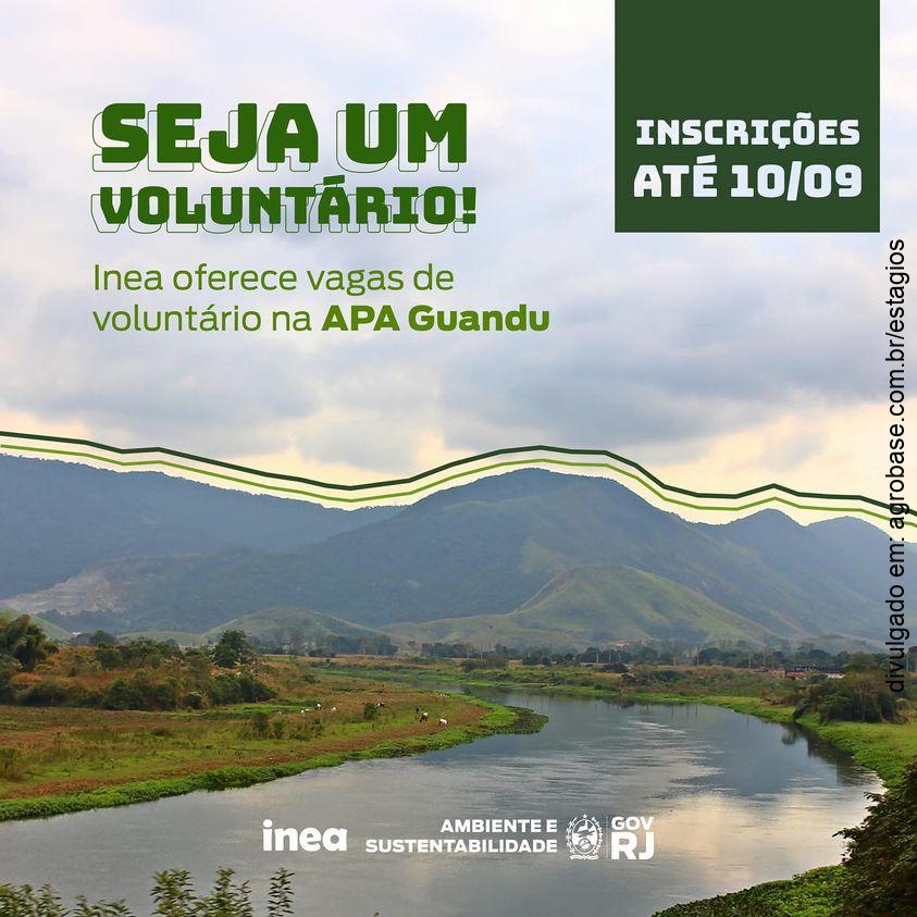 Programa voluntário ambiental na área de proteção ambiental do Rio Guandu – Seropédica/RJ