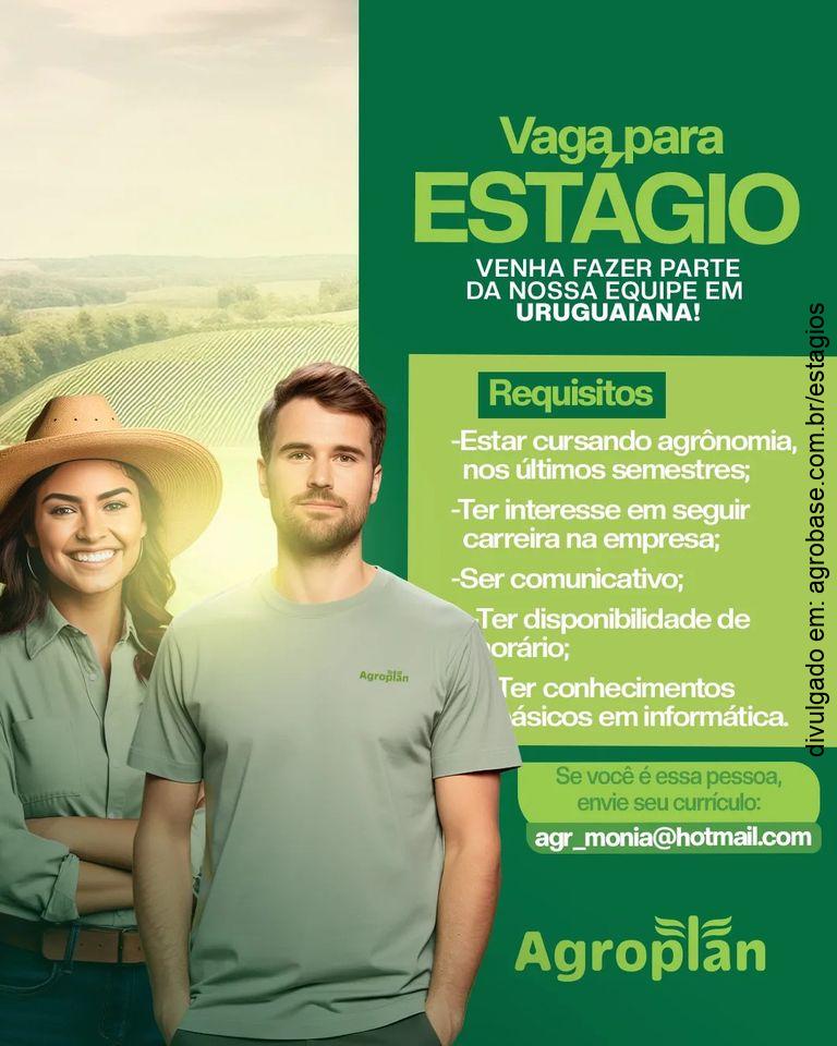 Estágio em agronomia – Uruguaiana/RS