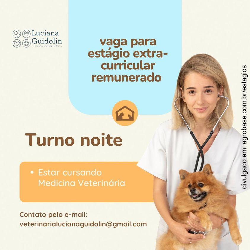 Estágio med. veterinária – Caxias do Sul/RS
