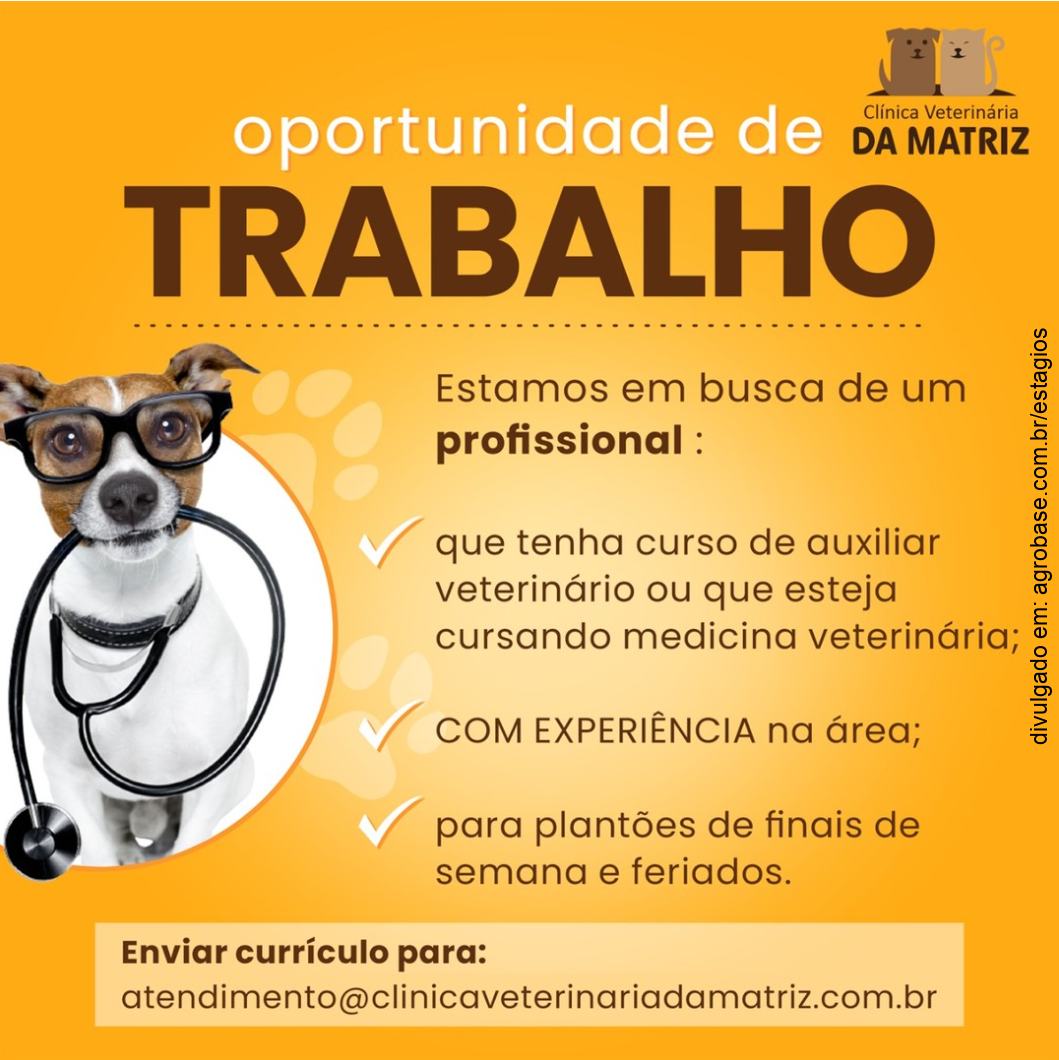 Estágio em med. veterinária – Viamão/RS