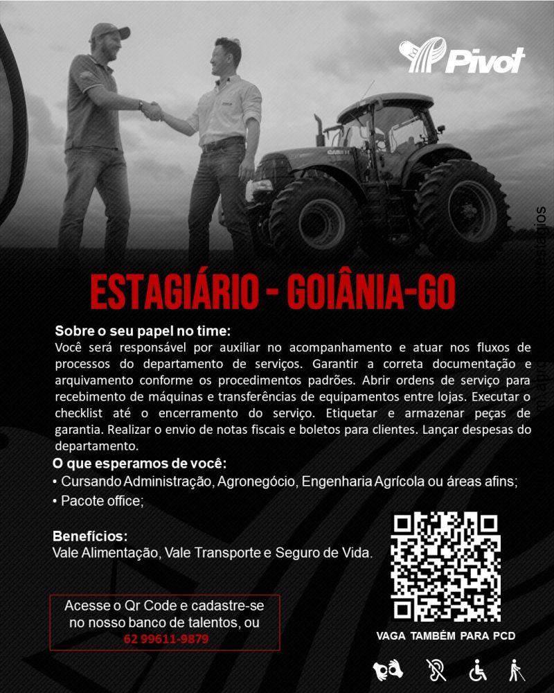 Estagiário máquinas agrícolas – Goiânia/GO