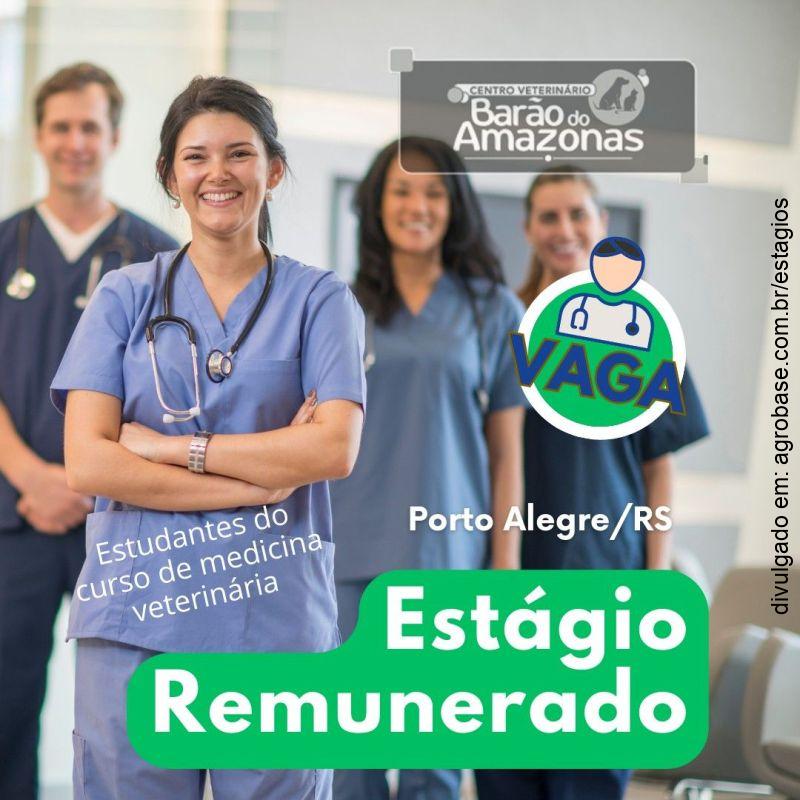 Estágio med. veterinária – Porto Alegre/RS