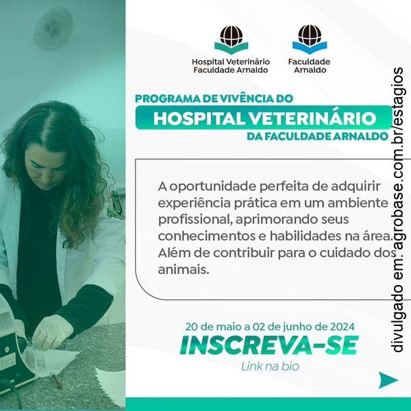 Programa Arnaldo vivências hospitalares – Belo Horizonte/MG