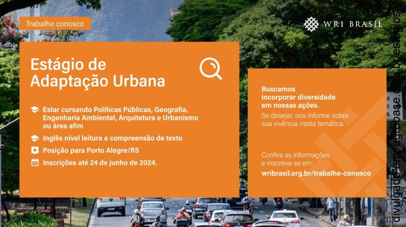 Estágio de adaptação urbana – Porto Alegre/RS