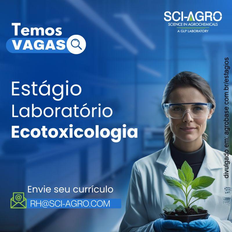 Estágio em laboratório de ecotoxicologia – Charqueada/SP