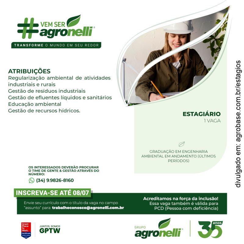 Estágio na área ambiental – MG