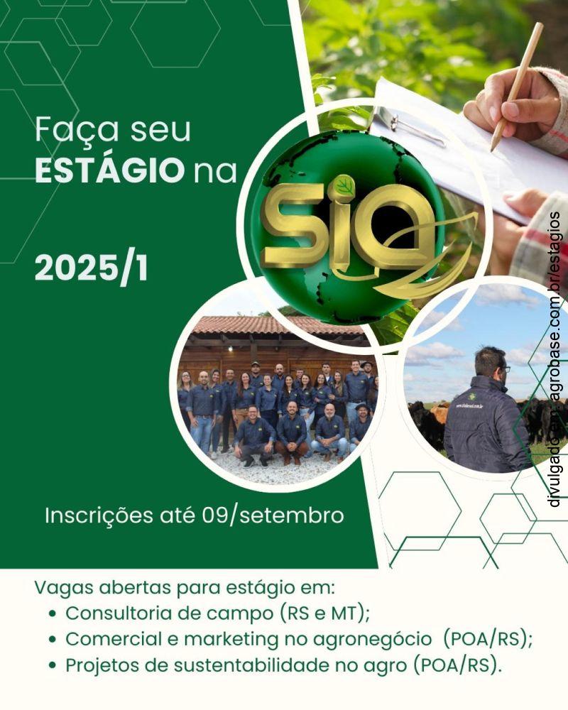 Estágio agronegócio – RS e MT