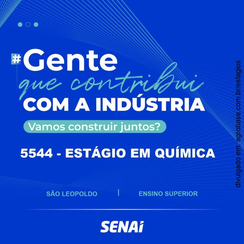 Estágio em química industrial – São Leopoldo/RS