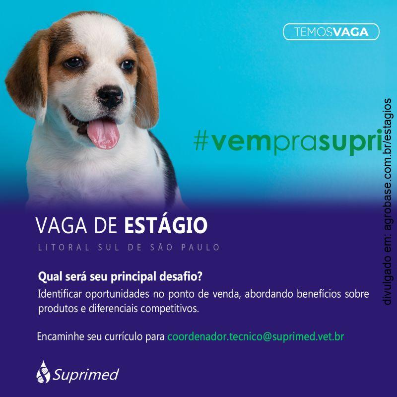 Estágio em medicina veterinária – litoral sul de SP