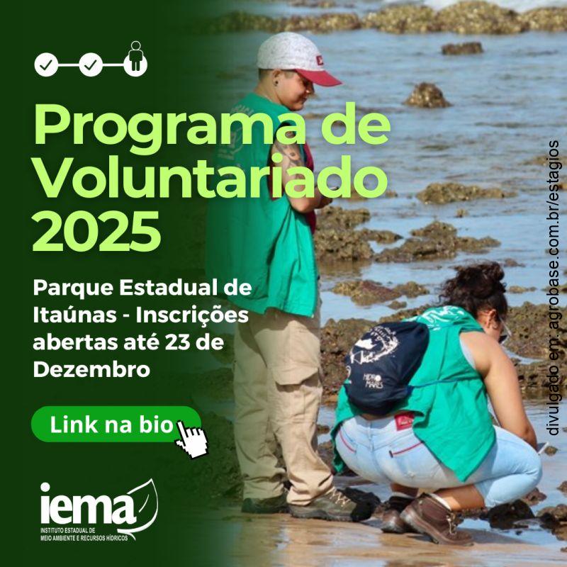 Programa de voluntariado em Unidade de Conservação – Itaúnas/ES